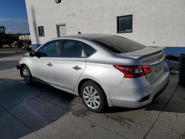 3N1AB7AP7KY207452 - 2019 NISSAN SENTRA S ვერცხლისფერი ფოტო 2