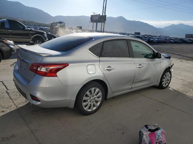 3N1AB7AP7KY207452 - 2019 NISSAN SENTRA S ვერცხლისფერი ფოტო 3