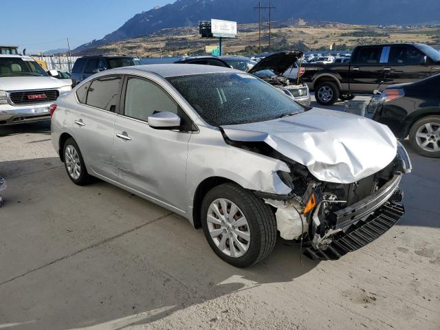 3N1AB7AP7KY207452 - 2019 NISSAN SENTRA S ვერცხლისფერი ფოტო 4