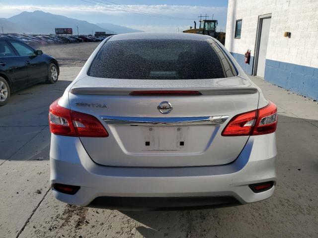 3N1AB7AP7KY207452 - 2019 NISSAN SENTRA S ვერცხლისფერი ფოტო 6