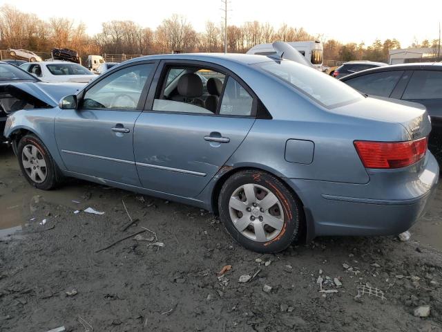 5NPET46C29H515765 - 2009 HYUNDAI SONATA GLS BLUE photo 2