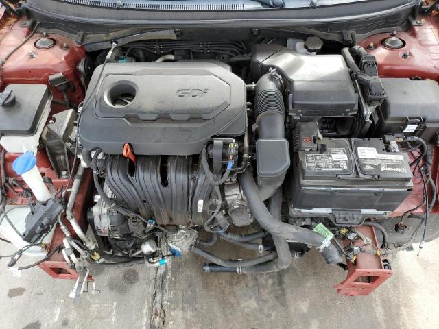 5NPE24AF4HH521103 - 2017 HYUNDAI SONATA SE RED photo 11