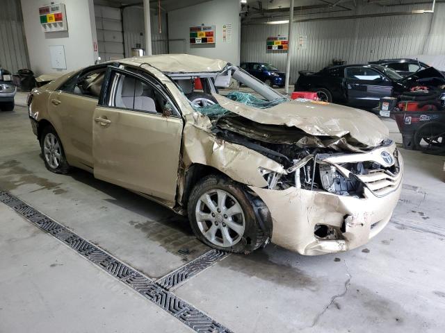 4T1BF3EK3BU218802 - 2011 TOYOTA CAMRY BASE ذهبي صورة 4