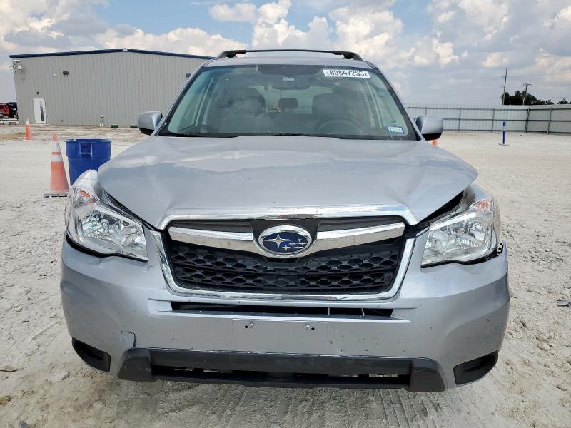 JF2SJADC0GH519711 - 2016 SUBARU FORESTER 2.5I PREMIUM ვერცხლისფერი ფოტო 5