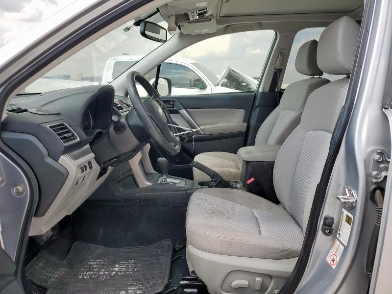 JF2SJADC0GH519711 - 2016 SUBARU FORESTER 2.5I PREMIUM ვერცხლისფერი ფოტო 7