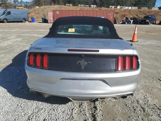 1FATP8EMXG5242994 - 2016 FORD MUSTANG SILVER photo 6