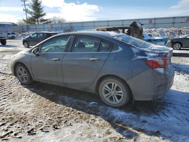 1G1BE5SM3J7161189 - 2018 CHEVROLET CRUZE LT GRAY photo 2