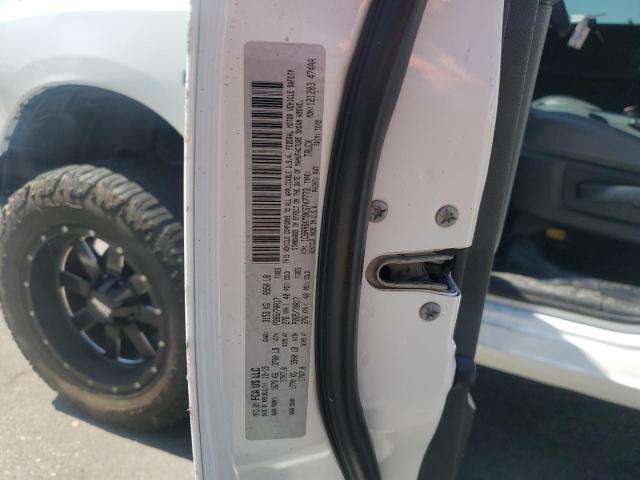 1C6RR6KM9KS747773 - 2019 RAM 1500 CLASSIC TRADESMAN Weiß Foto 12