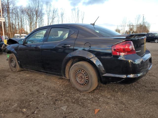 1C3CDZAB1DN630127 - 2013 DODGE AVENGER SE BLACK photo 2