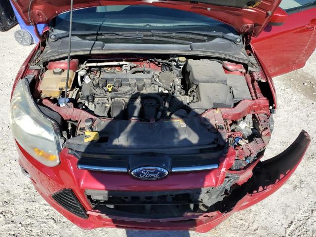 1FAHP3F28CL392288 - 2012 FORD FOCUS SE RED photo 11