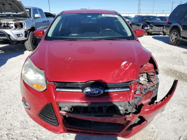 1FAHP3F28CL392288 - 2012 FORD FOCUS SE RED photo 5