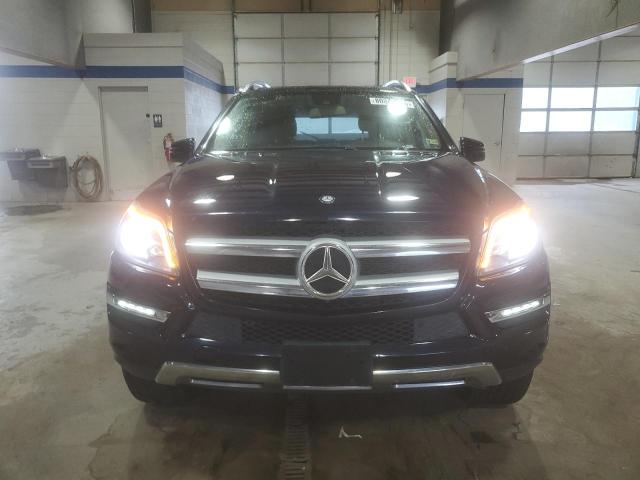 4JGDF6EE0FA520821 - 2015 MERCEDES-BENZ GL 450 4MATIC BLUE photo 5