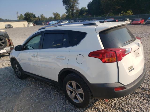 JTMRFREVXFJ032181 - 2015 TOYOTA RAV4 XLE WHITE photo 2
