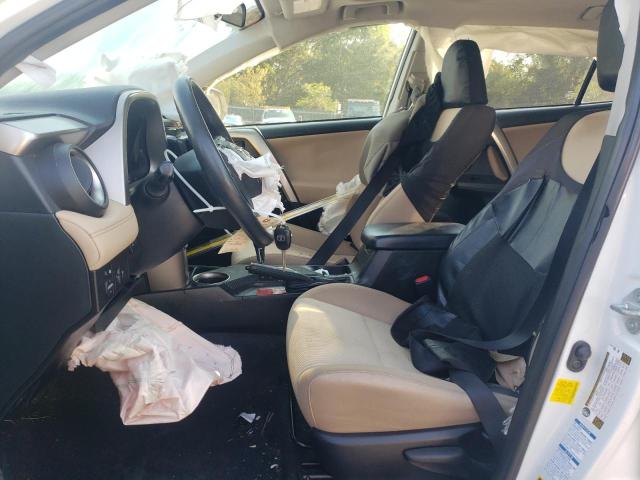 JTMRFREVXFJ032181 - 2015 TOYOTA RAV4 XLE WHITE photo 7