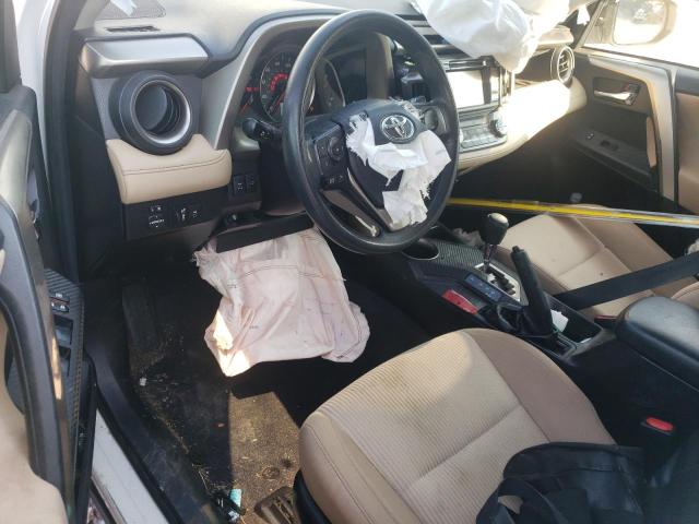 JTMRFREVXFJ032181 - 2015 TOYOTA RAV4 XLE WHITE photo 8