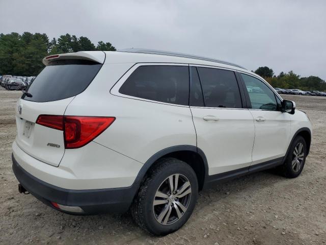 5FNYF6H5XHB032522 - 2017 HONDA PILOT EXL WHITE photo 3