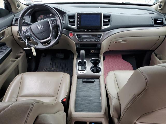 5FNYF6H5XHB032522 - 2017 HONDA PILOT EXL WHITE photo 8