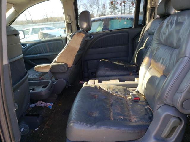 5FNRL38786B020475 - 2006 HONDA ODYSSEY EXL BLUE photo 11