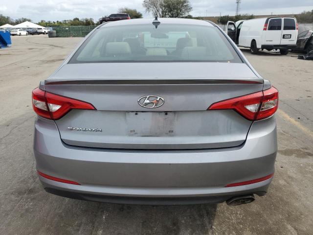 5NPE24AF9GH318139 - 2016 HYUNDAI SONATA SE GRAY photo 6