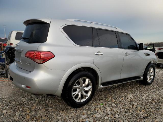 JN8AZ2NE8D9041797 - 2013 INFINITI QX56 SILVER photo 3