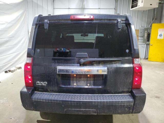 1J8HG58N36C352646 - 2006 JEEP COMMANDER LIMITED Czarny zdjęcie 6