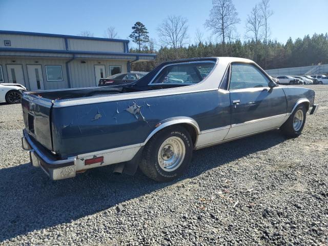 1GCCW80H3BZ434623 - 1981 CHEVROLET EL CAMINO TWO TONE photo 3