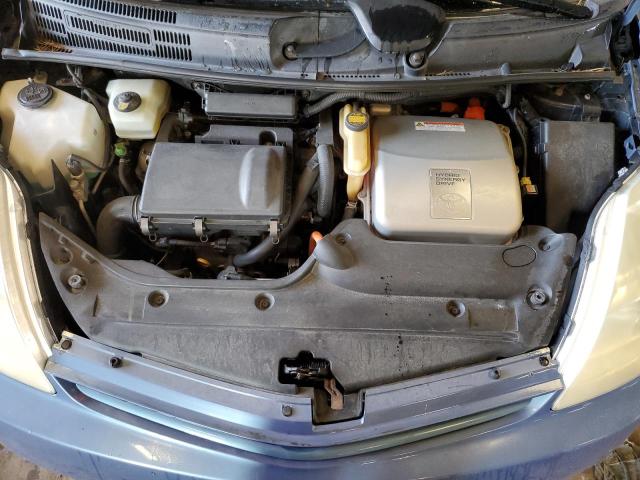 JTDKB20U340013641 - 2004 TOYOTA PRIUS BLUE photo 11