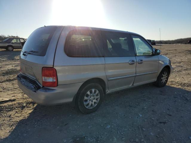 KNDUP131056630919 - 2005 KIA SEDONA EX SILVER photo 3