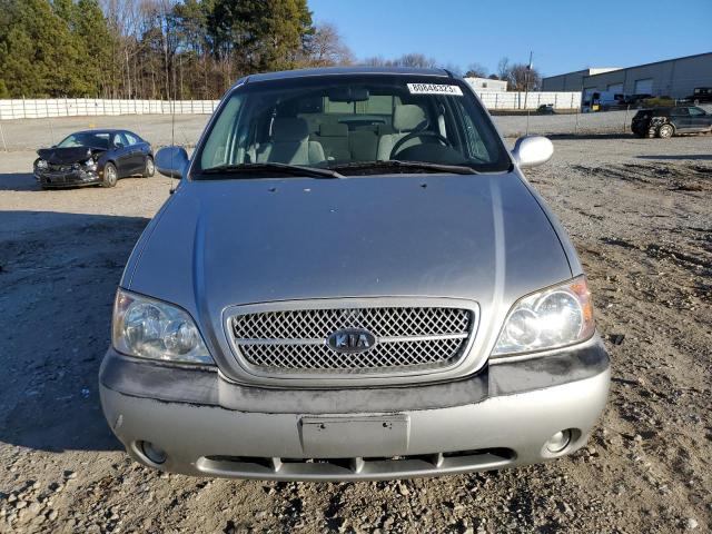 KNDUP131056630919 - 2005 KIA SEDONA EX SILVER photo 5