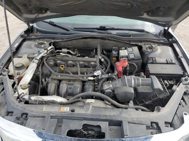 3FAHP0JA8CR438409 - 2012 FORD FUSION SEL GRAY photo 11