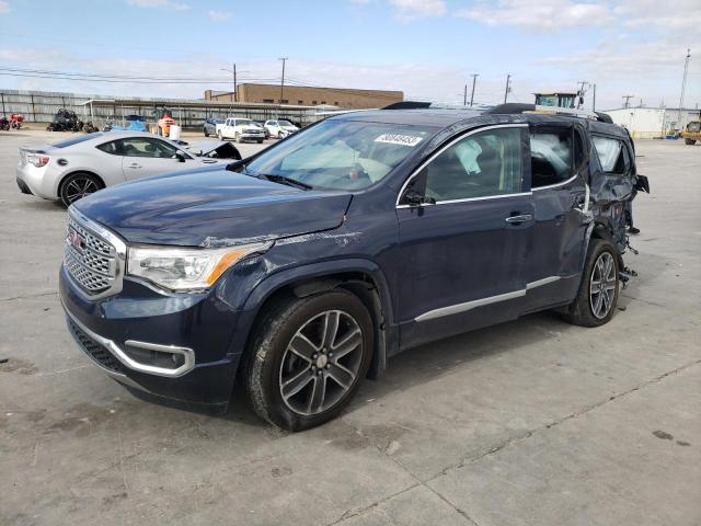 1GKKNXLS7KZ106349 - 2019 GMC ACADIA DENALI BLUE photo 1