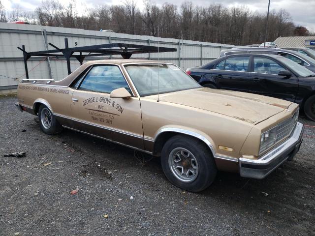 3GCCW80HXHS915037 - 1987 CHEVROLET EL CAMINO BLUE photo 4