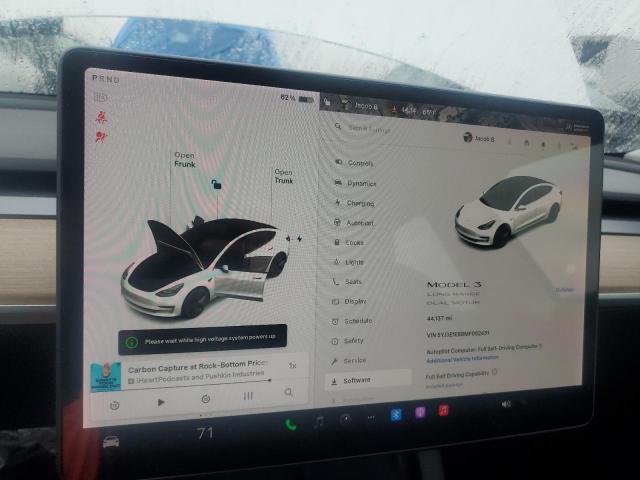 5YJ3E1EB8MF062431 - 2021 TESLA MODEL 3 Ağ foto 9