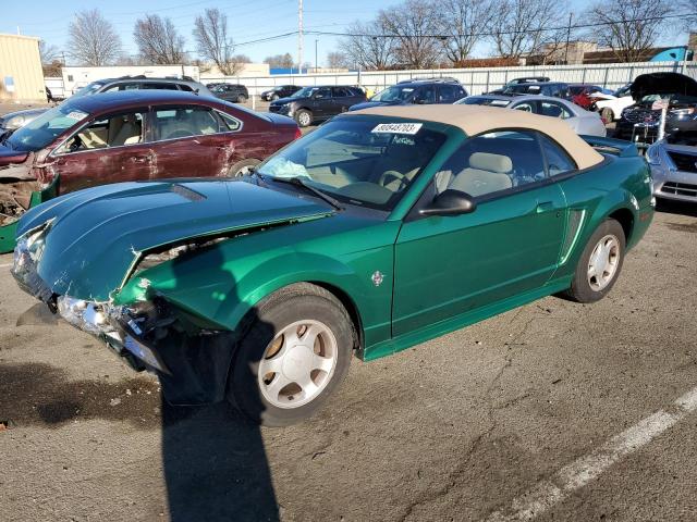 1FAFP4442XF218366 - 1999 FORD MUSTANG GREEN photo 1