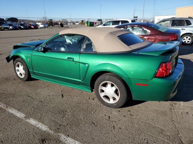 1FAFP4442XF218366 - 1999 FORD MUSTANG GREEN photo 2