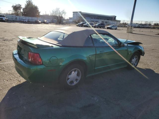 1FAFP4442XF218366 - 1999 FORD MUSTANG GREEN photo 3