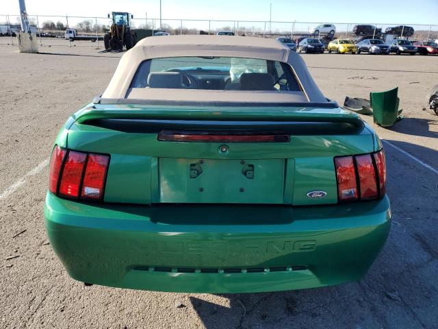 1FAFP4442XF218366 - 1999 FORD MUSTANG GREEN photo 6