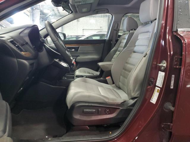 5J6RW2H57JL031855 - 2018 HONDA CR-V EX ბურგუნდია ფოტო 7