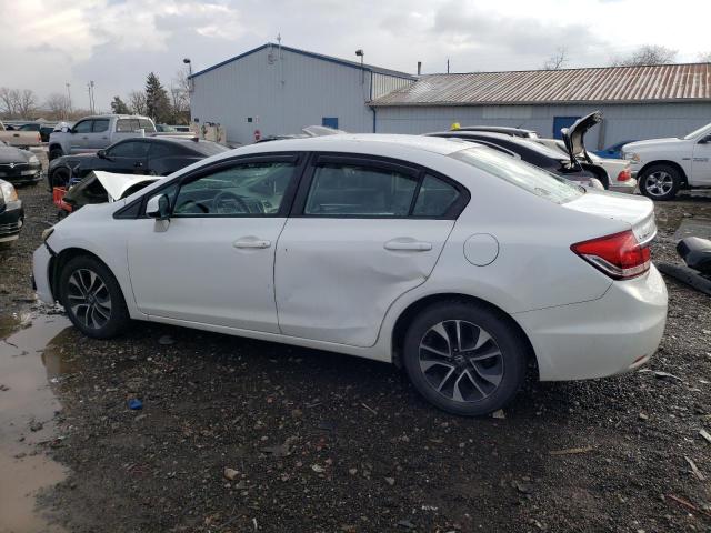 19XFB2F91DE005775 - 2013 HONDA CIVIC EXL Սպիտակ լուսանկար 2