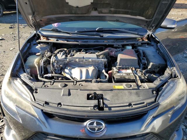 JTKJF5C79F3095411 - 2015 TOYOTA SCION TC GRAY photo 11