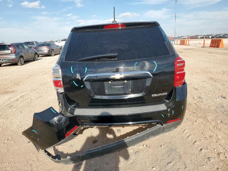 2GNALBEK3G1109446 - 2016 CHEVROLET EQUINOX LS أسود صورة 6