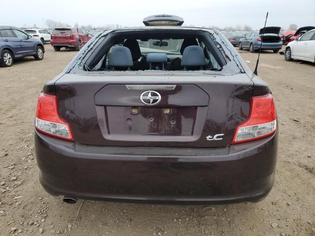 JTKJF5C78B3006373 - 2011 TOYOTA SCION TC ბურგუნდია ფოტო 6