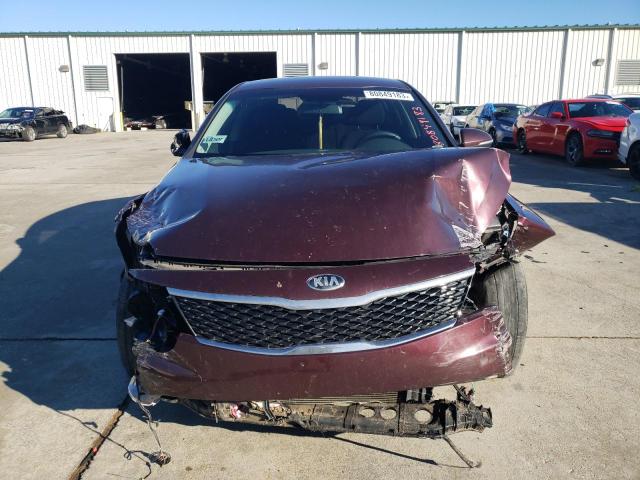 5XXGT4L39JG189993 - 2018 KIA OPTIMA LX BURGUNDY photo 5