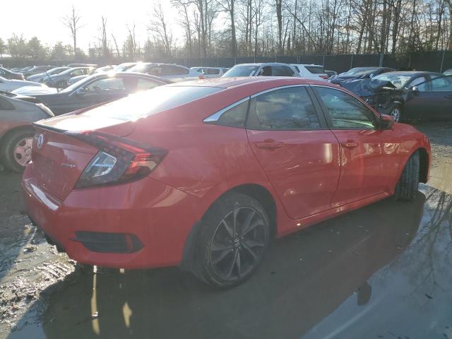 2HGFC2F83LH518874 - 2020 HONDA CIVIC SPORT RED photo 3