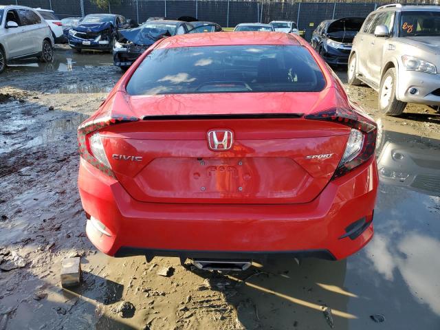 2HGFC2F83LH518874 - 2020 HONDA CIVIC SPORT RED photo 6