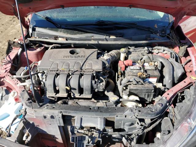 3N1AB7AP8JL621965 - 2018 NISSAN SENTRA S RED photo 11