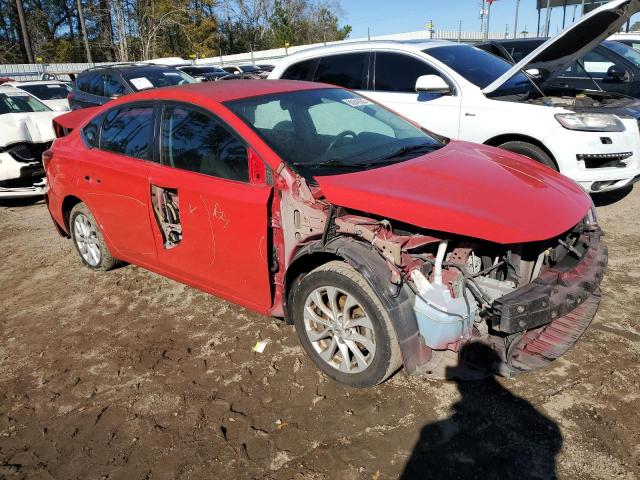 3N1AB7AP8JL621965 - 2018 NISSAN SENTRA S RED photo 4