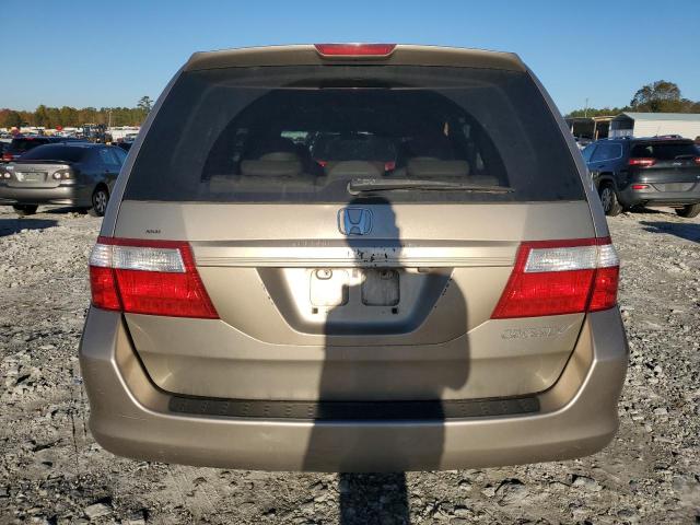 5FNRL38735B080596 - 2005 HONDA ODYSSEY EXL Світло-коричневий фото 6