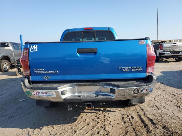 5TETU62N38Z538894 - 2008 TOYOTA TACOMA PRERUNNER ACCESS CAB BLUE photo 6