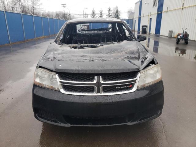 1C3CDZAB7DN585162 - 2013 DODGE AVENGER SE BLACK photo 5